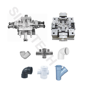 Pipe fitting mould 3